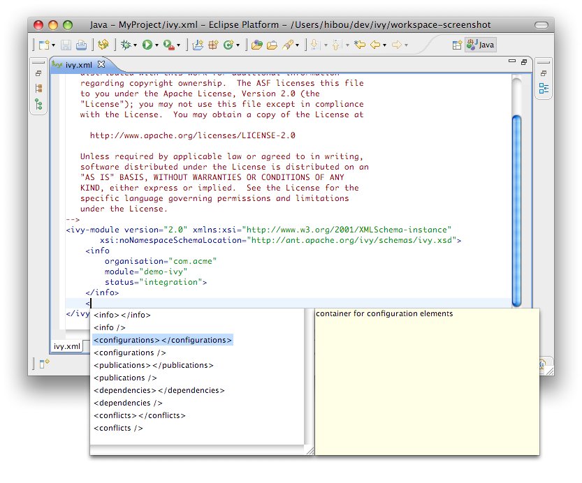 eclipse text editor for xml